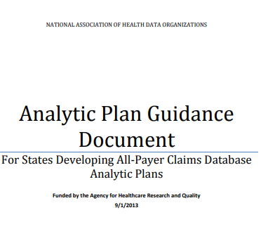 Analytic Plan APCD 